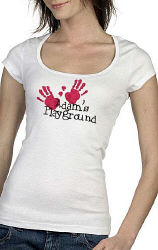 Playground Personalized Ladies Fitted T-Shirt