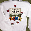 Stitched Together Quilting Personalized Quilters Sweatshirt 52539X