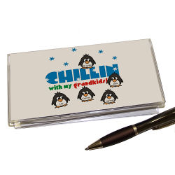 Chillin Personalized Checkbook Cover 