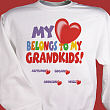My Heart Belongs To Personalized Sweatshirt 52506X