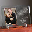 8519118 - Love Is Magic Anniversary Personalized Beveled Glass Picture Frame