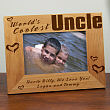 921561-UNCLE - World's Coolest Personalized Uncle Wood Picture Frame 