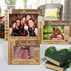 Engraved Bridesmaid Wood Picture Frame