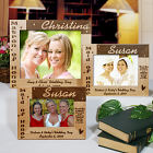 Maid of Honor Wood Picture Frame