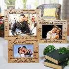 Love is... Wood Picture Frame