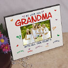 All Our Hearts Personalized Printed Frame