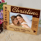 Bridesmaid Wood Picture Frame