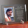 8519198 - In Loving Memory Personalized Beveled Glass Picture Frame