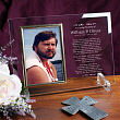 In Loving Memory Personalized Beveled Glass Picture Frame 8519198