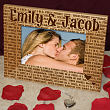 KISSING Wood Picture Frame 921041