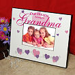 Our Hearts Belong To...Personalized Printed Frame 44210