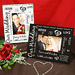 Our Wedding Printed Frame