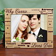 Personalied I Love You Wood Picture Frame