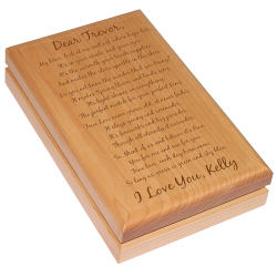 To My Love... Personalized Valet Box