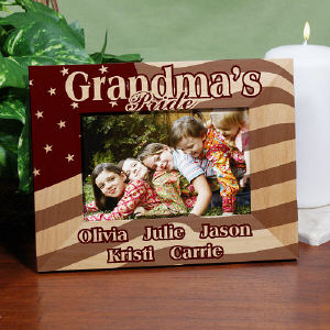 USA American Pride Wooden Picture Frame