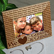 We Love... Personalized Wooden Picture Frame