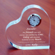 710562 - Friends Forever Keepsake Heart Clock