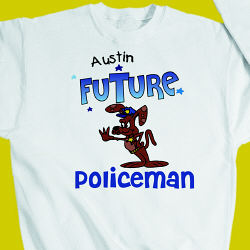 Future Policeman Youth Sweatshirt