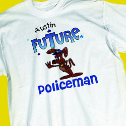 Future Policeman Youth T-shirt