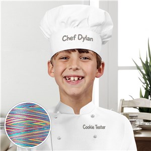 Embroidered Youth Chef Gift Set with Rainbow Thread GS059