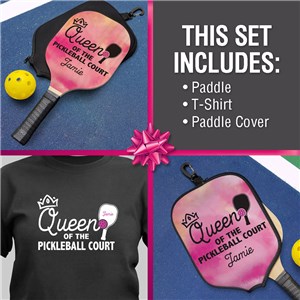 Personalized Pickleball Gift Set for Her GS061