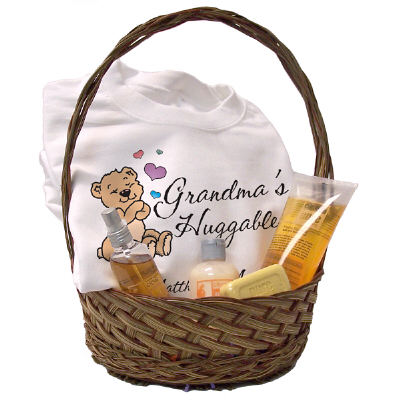 Huggables Personalized Sweatshirt Easter Gift Basket
