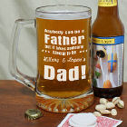 Anybody Can Be...Dad Sports Glass Mug