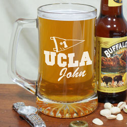Fan Favorite College Sports Glass Mug