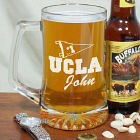 College Personalized Sports Glass Mugs