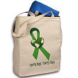 823162 - Earth Day Every Day Personalized Canvas Reusable Tote Bag