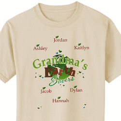 Earth Savers Personalized Organic T-shirt