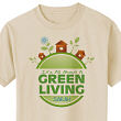E32175X - Green Living Personalized Organic T-shirt