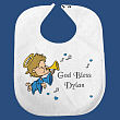 81108 - God Bless Baby Boy Bib