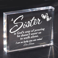 God's Way of Proving... Personalized Keepsake