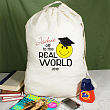 Off to the Real World Personalized Laundry Bag 687532