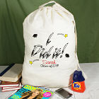 I Did It Personalized Laundry Bag