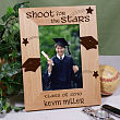 Shoot For The Stars Engraved Graduation Frame