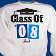 51701X - Class of '08 Personalized Graduation Sweatshirt