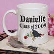 Diploma Rose Class Of Personalized Graduation  Coffee Mug