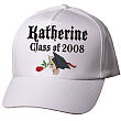 81266 - Diploma Rose Class Of Personalized Graduation Hat