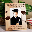 Shoot For The Stars Engraved Graduation Frame