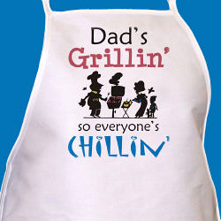 Grillin' and Chillin' Apron - Custom Apron