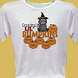 Lil Pumpkins Personalized Scoop Neck T-shirt 91353x