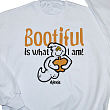 51460X - Bootiful Ghost Personalized Youth Sweatshirt