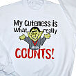 51459X - Cuteness Counts Personalized Youth Sweatshirt