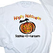 G11982 - Jack-O-Lantern Halloween Personalized Sweatshirt