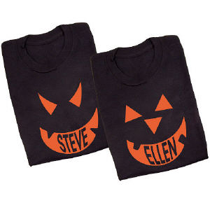 Pumpkin Face Halloween T-shirt