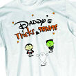 31444X - Tricks and Treats Character Personalized T-shirt