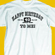 3834X - Happy Birthday T-shirt