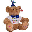 8415925 - Happy Birthday �Ty Inc. "Birthday" Plush Teddy Bear